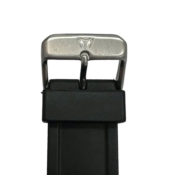 TECHNOMARINE BLACK FACE STAINLESS STEEL CASE CHRONOGRAPH WATCH MOD. ALPHA R3/G10 - Picture 8 of 8